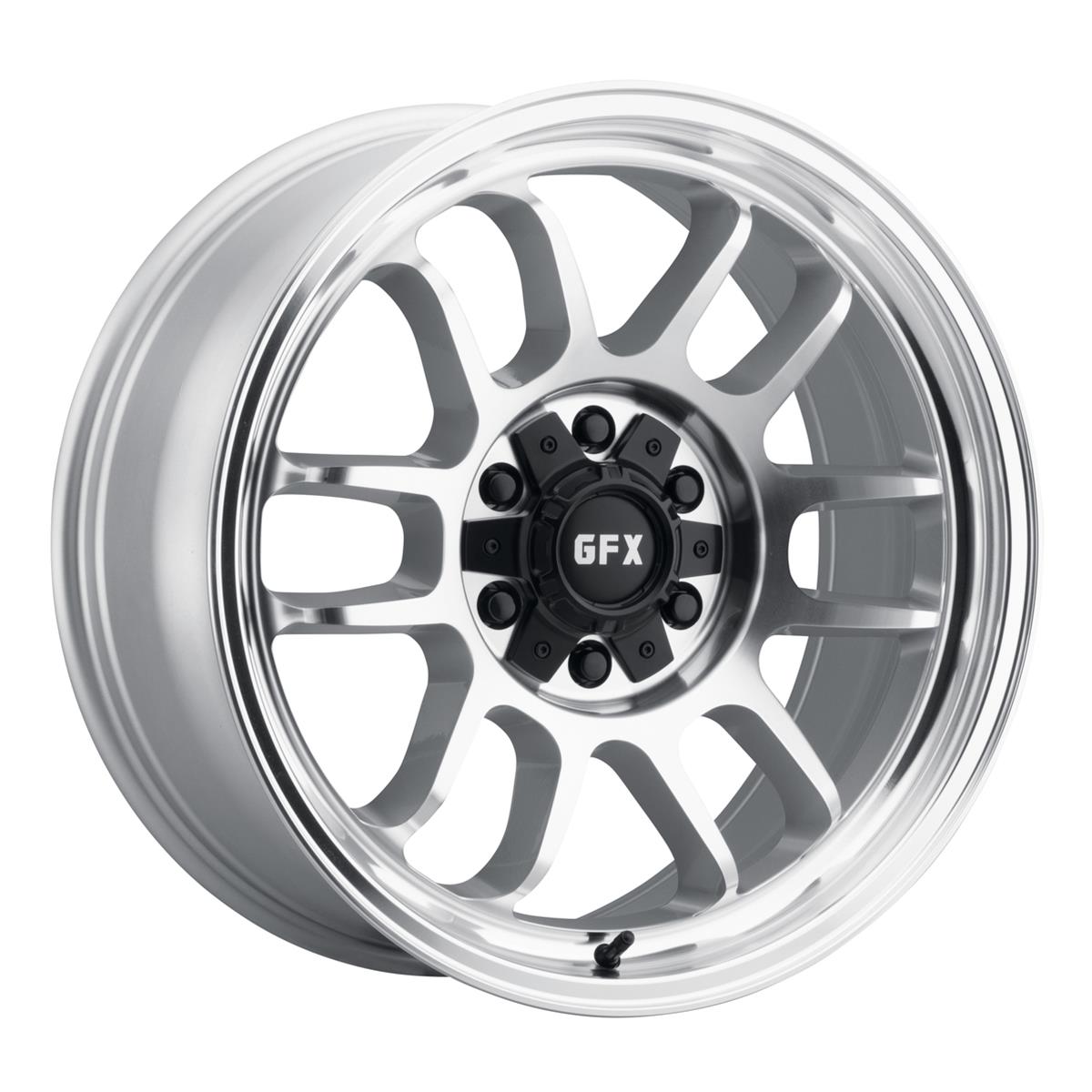 Voxx Wheel T28 890-6009-18 SMF Voxx G-FX TR28 Silver Machined