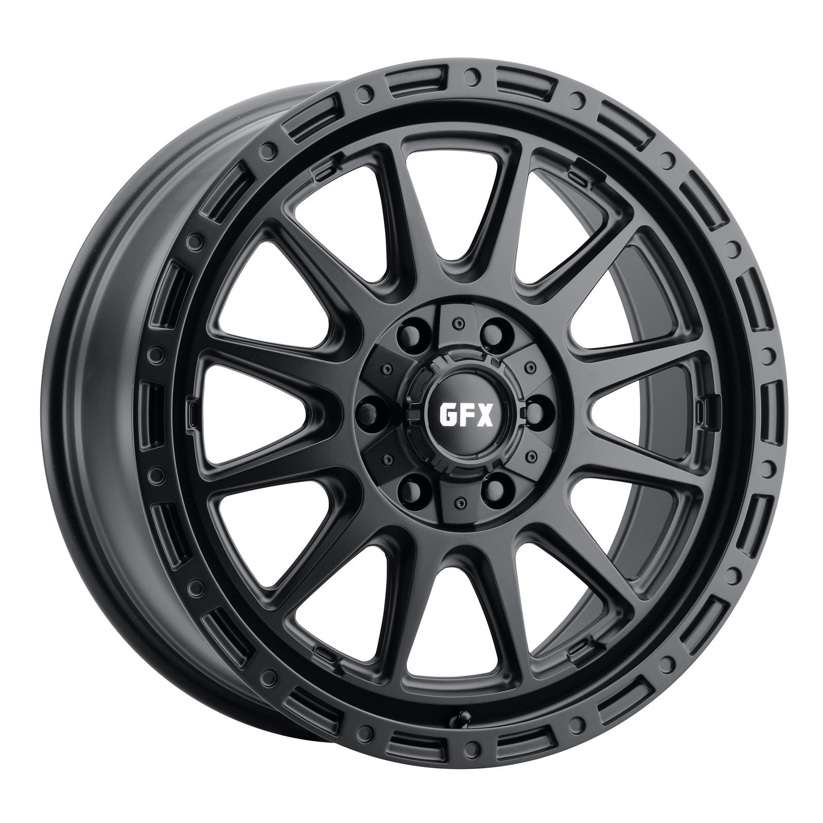 Voxx Wheel T38 885-6009-35 MB Voxx G-FX TR38 Matte Black Wheels