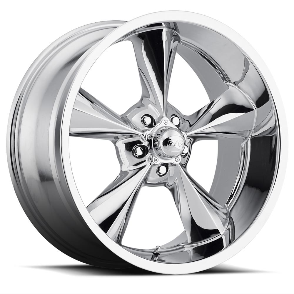 Voxx Wheel OS 580-5475-00 C Voxx B/G Rod Works Old School Chrome Wheels ...