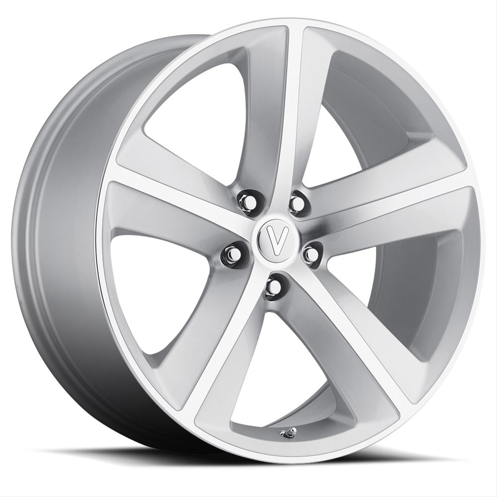 Voxx Wheel CHL 209511520 SMF Voxx Replica Challenger Silver Wheels