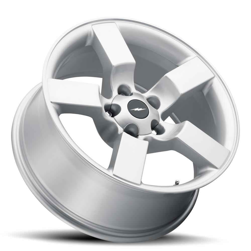 Voxx Wheel LIG 29051358 S Voxx Replica Lightning Silver Wheels