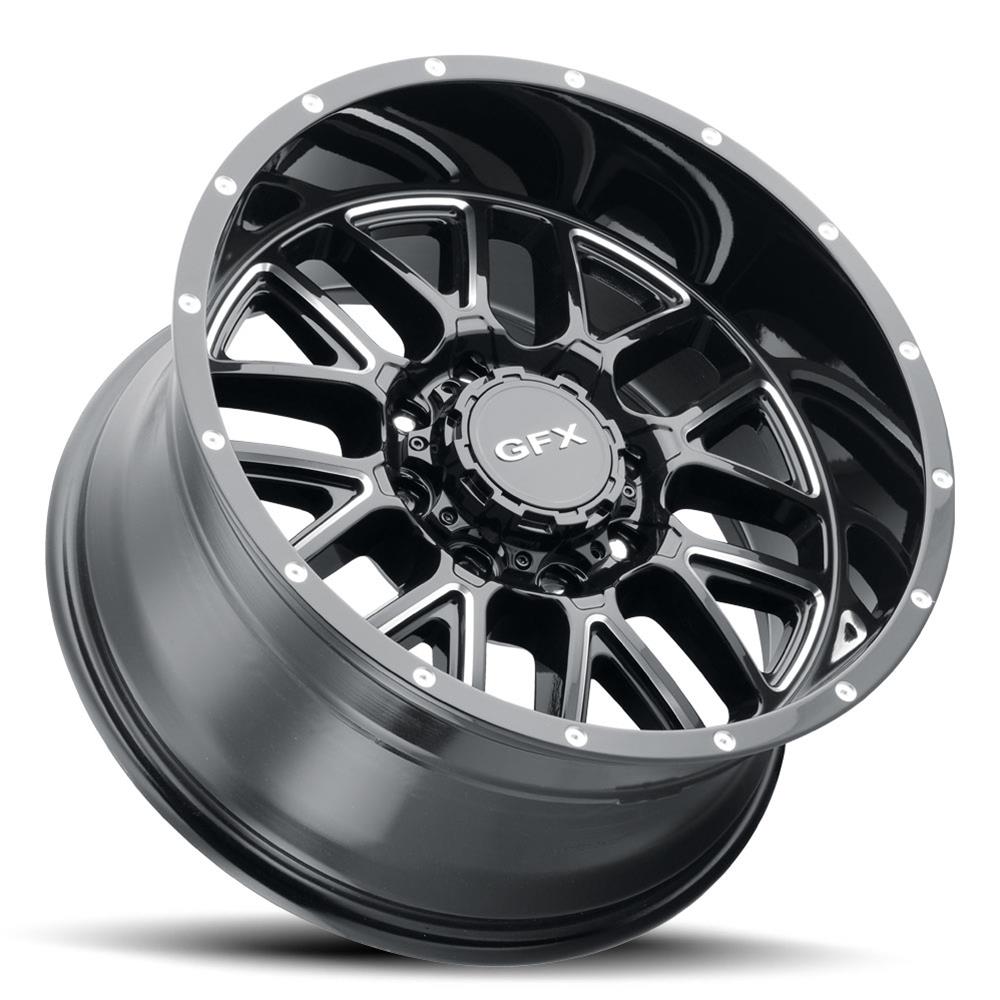 Voxx Wheel TM5 890600912 GBM Voxx GFX TM5 Gloss Black Wheels with