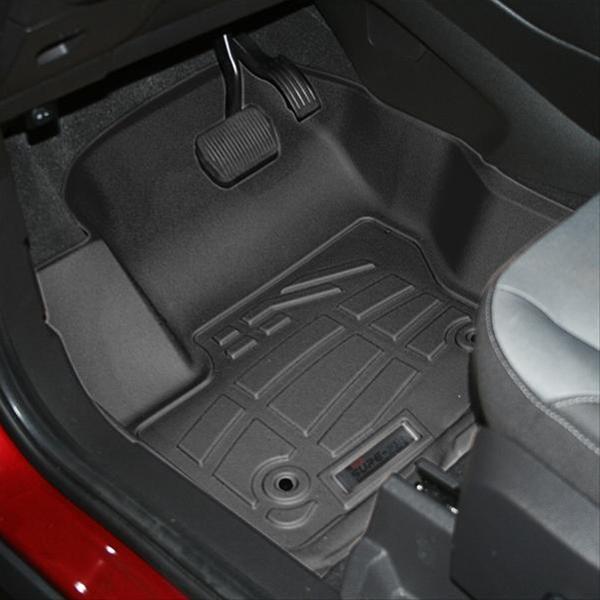 Westin Sure-Fit Floor Liners 72-110060 Mat, Sure-Fit, Rubberized, Black, Front Seat, Ford, Pair