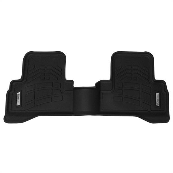 Westin Sure-Fit Floor Liners 72-113060 Mat, Sure-Fit, Rubberized, Black, Second Seat, Ford, Pair thumbnail 2