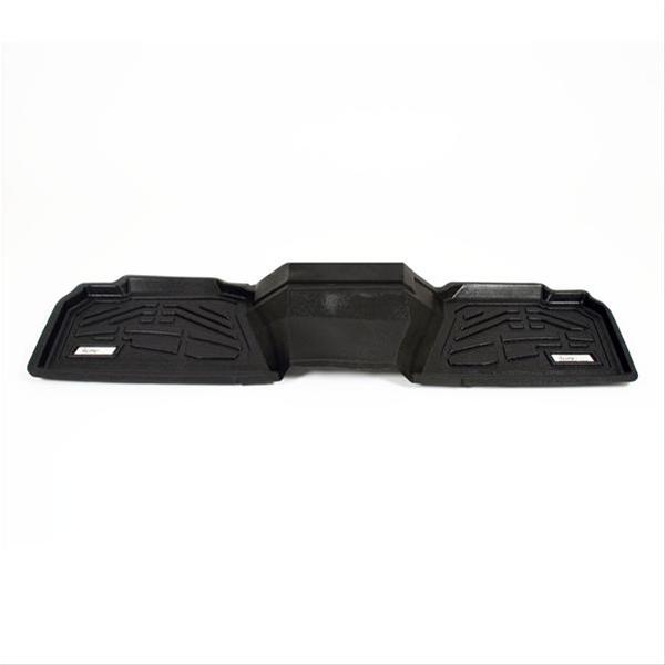 Westin Sure-Fit Floor Liners 72-114055 Mat, Sure-Fit, Rubberized, Black, Second Seat, Chevy, GMC, Pair