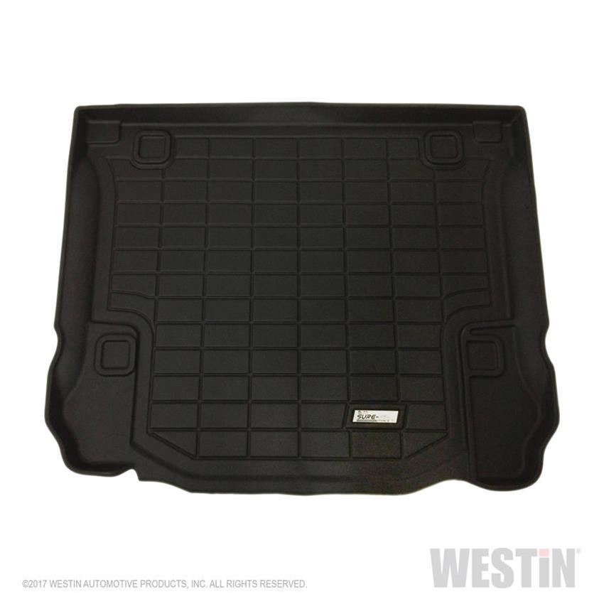 Westin Sure-Fit Floor Liners for 2011-2017 WRANGLER, 2018 WRANGLER JK - 72-117068 Liners, Sure-Fit, Cargo Area, Rubberized Thermoplastic, Black, Cadillac, Jeep, Each