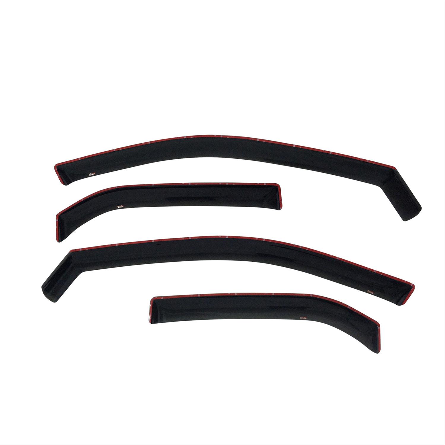 Westin In-Channel Wind Deflectors for 2012-2014 CAMRY - 72-88423 Side Window Visors, In-Channel, Front and Rear, Acrylic, Smoke, Toyota, Set of 4 thumbnail 3