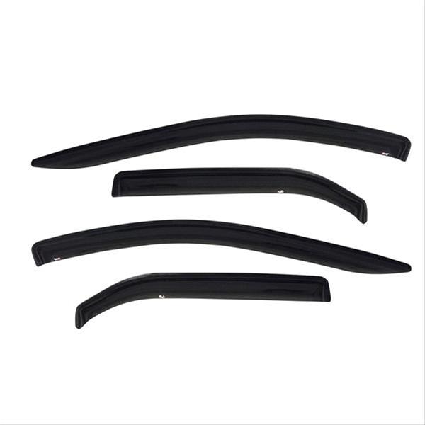 Westin Tape-On Slim Wind Deflectors 72-88450 Side Window Visors, Windguard, Front and Rear, Acrylic, Smoke, Toyota, Camry, Set of 4 thumbnail 2