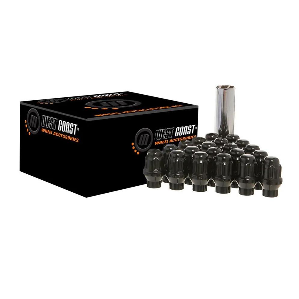 West Coast Accessories W5614SEB West Coast Accessories Lug Nut