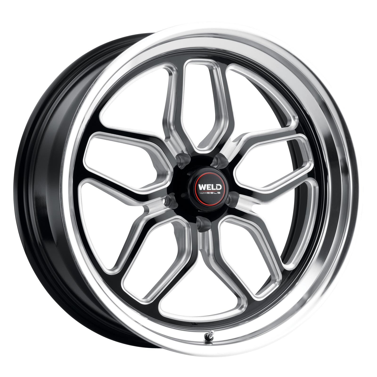 Weld S107 22X8.5 Laguna 5X127 ET06 BS5.00 Gloss Black MIL Dia 78.1