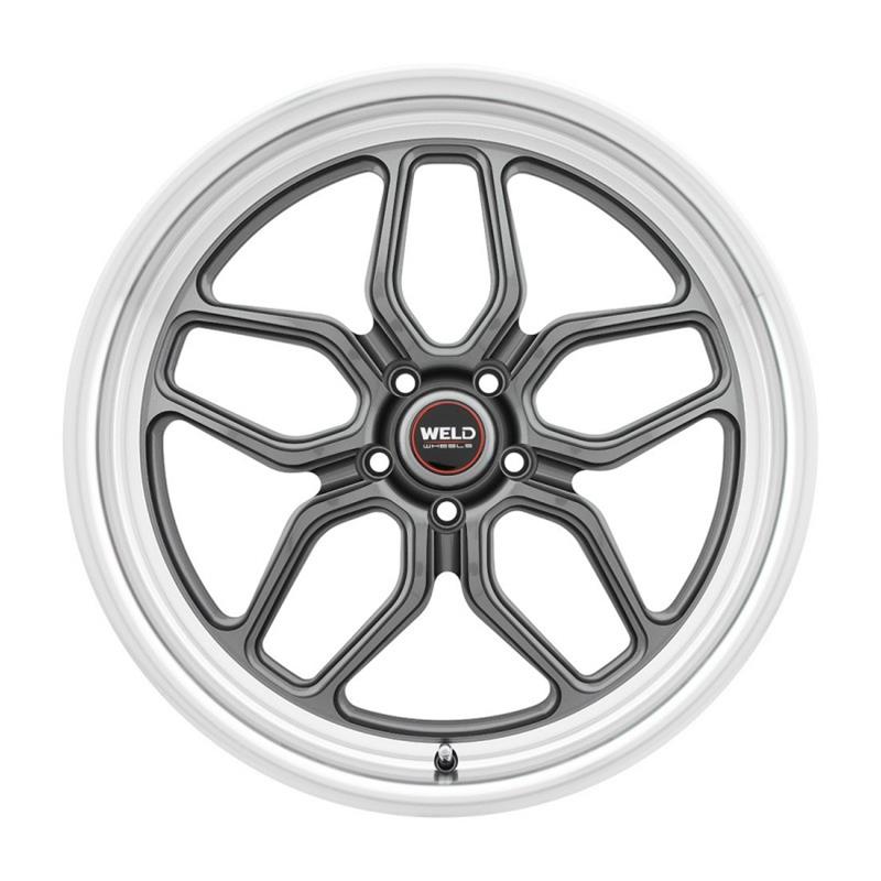 Weld S108 20X10.5 Laguna 5X115 ET20 BS6.50 Gloss Gun Diamond Lip 71.5 thumbnail 2