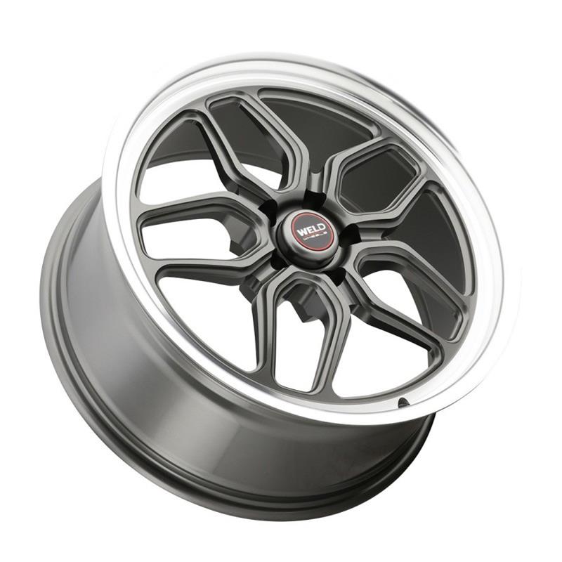 Weld S108 20X10.5 Laguna 5X115 ET20 BS6.50 Gloss Gun Diamond Lip 71.5 thumbnail 3