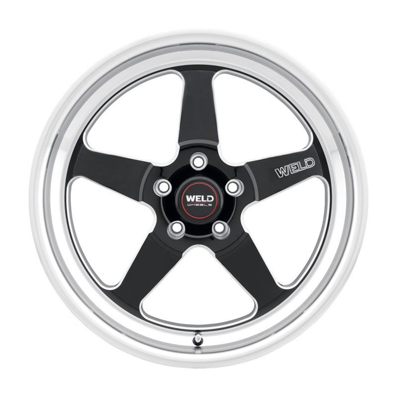 Weld S155 17x10 Ventura Drag 5x127 ET38 BS7.00 Gloss BLK MIL DIA 71.5 thumbnail 2