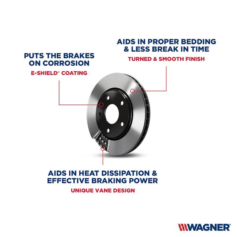 Wagner Brake BD180395E Disc Brake Rotor