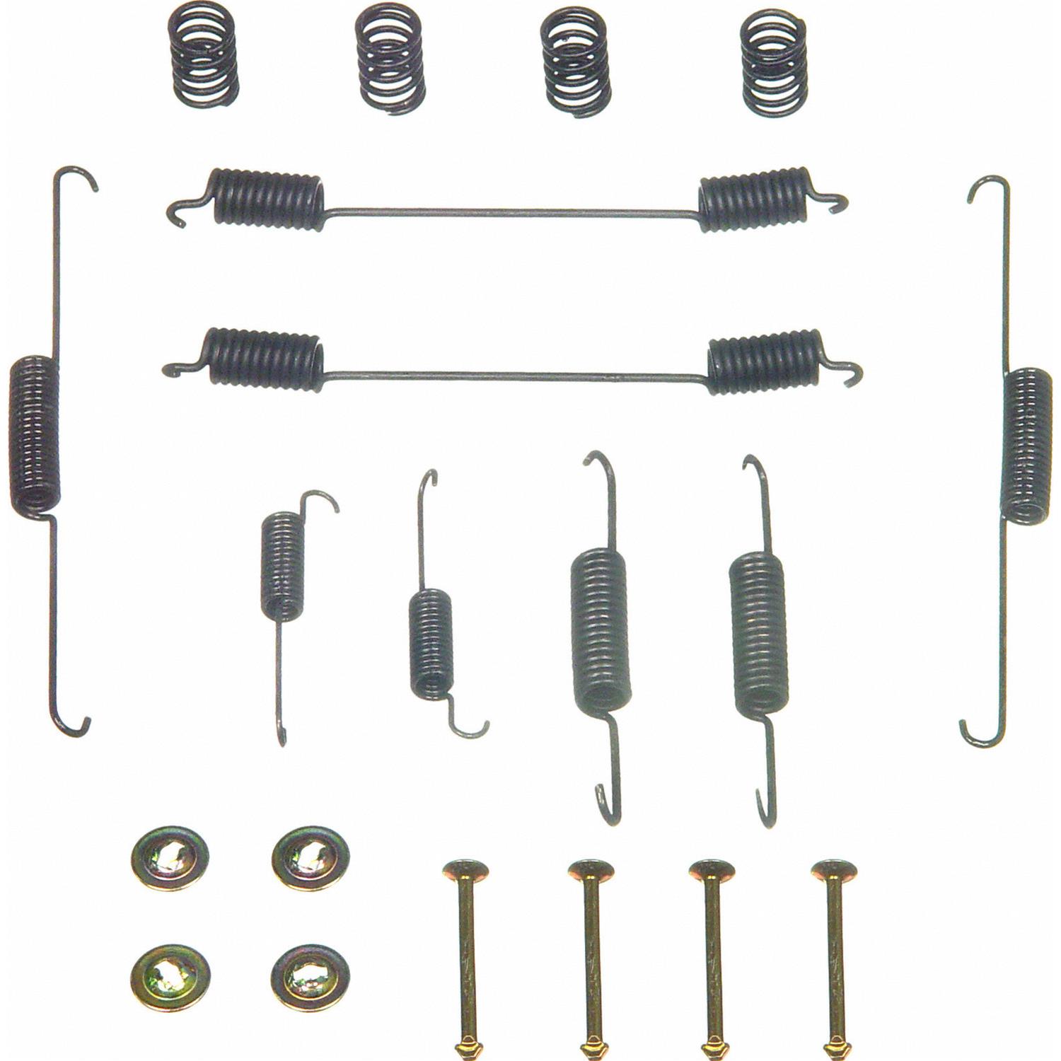 Wagner Brakes H17252 Wagner Premium Hardware Kits Summit Racing