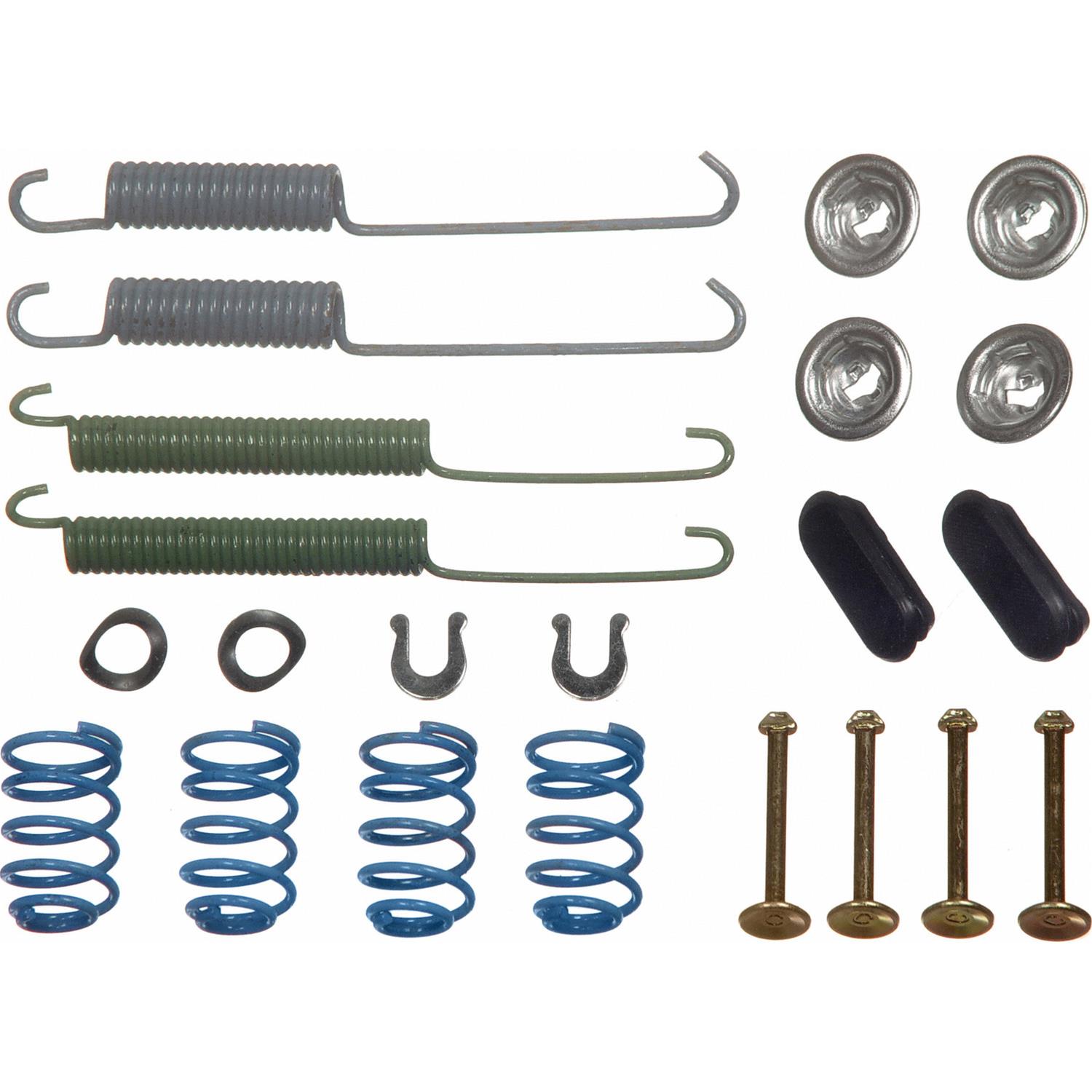 Wagner Brakes H7074 Wagner Premium Hardware Kits Summit Racing
