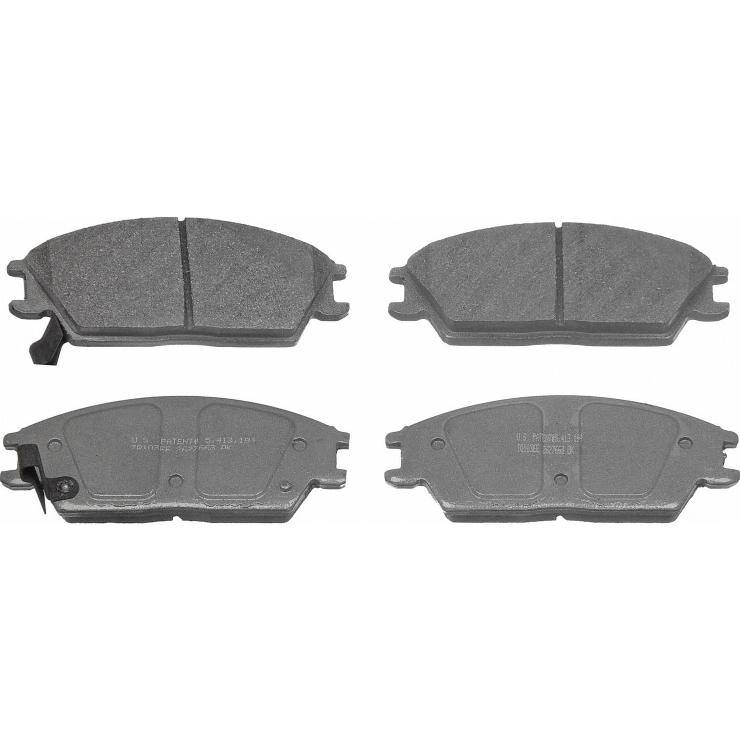 Wagner Brakes MX497 Wagner ThermoQuiet Brake Pads Summit Racing