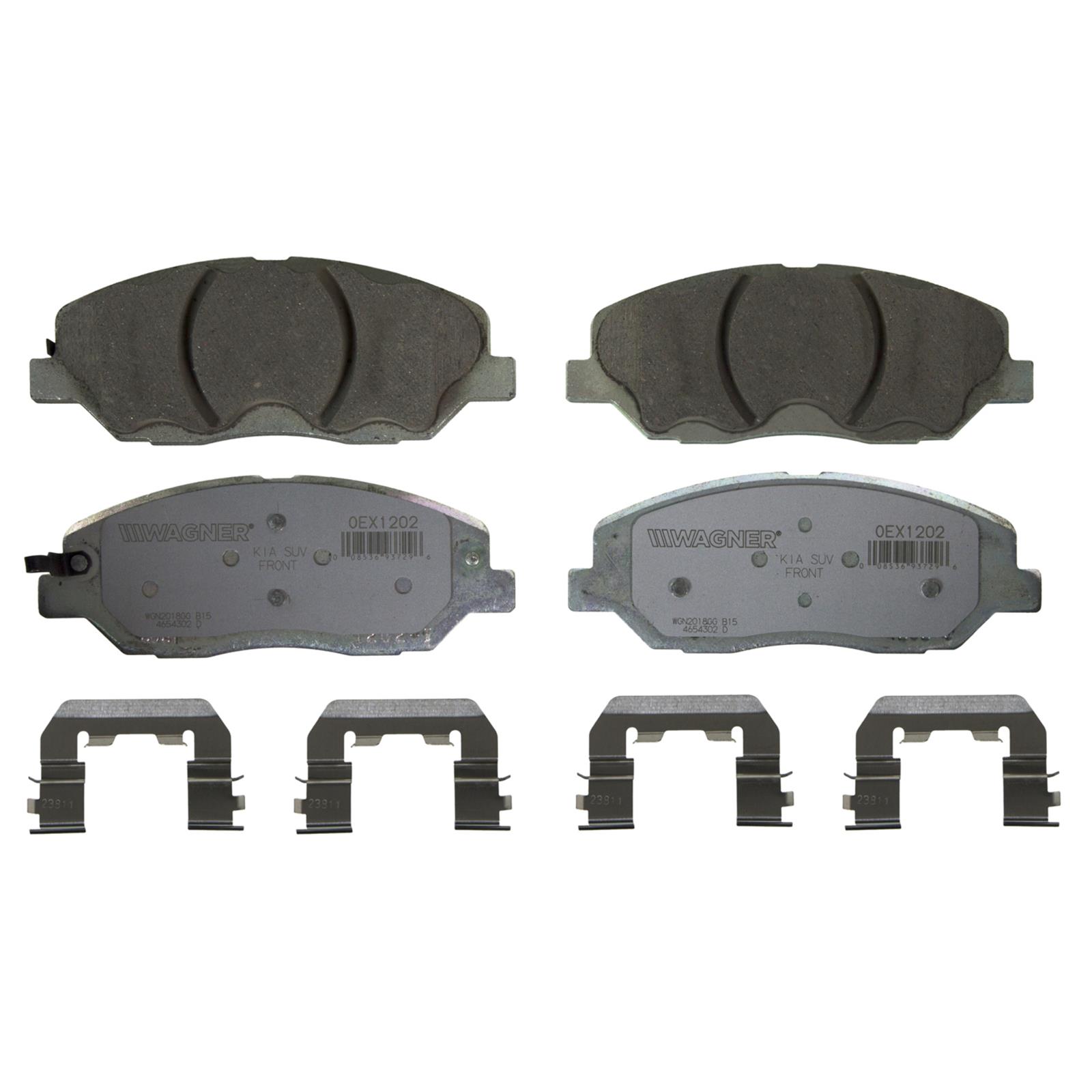 Disc Brake Pad Set-OEX Disc Brake Pad Wagner OEX1886 For Sale Online - View #10