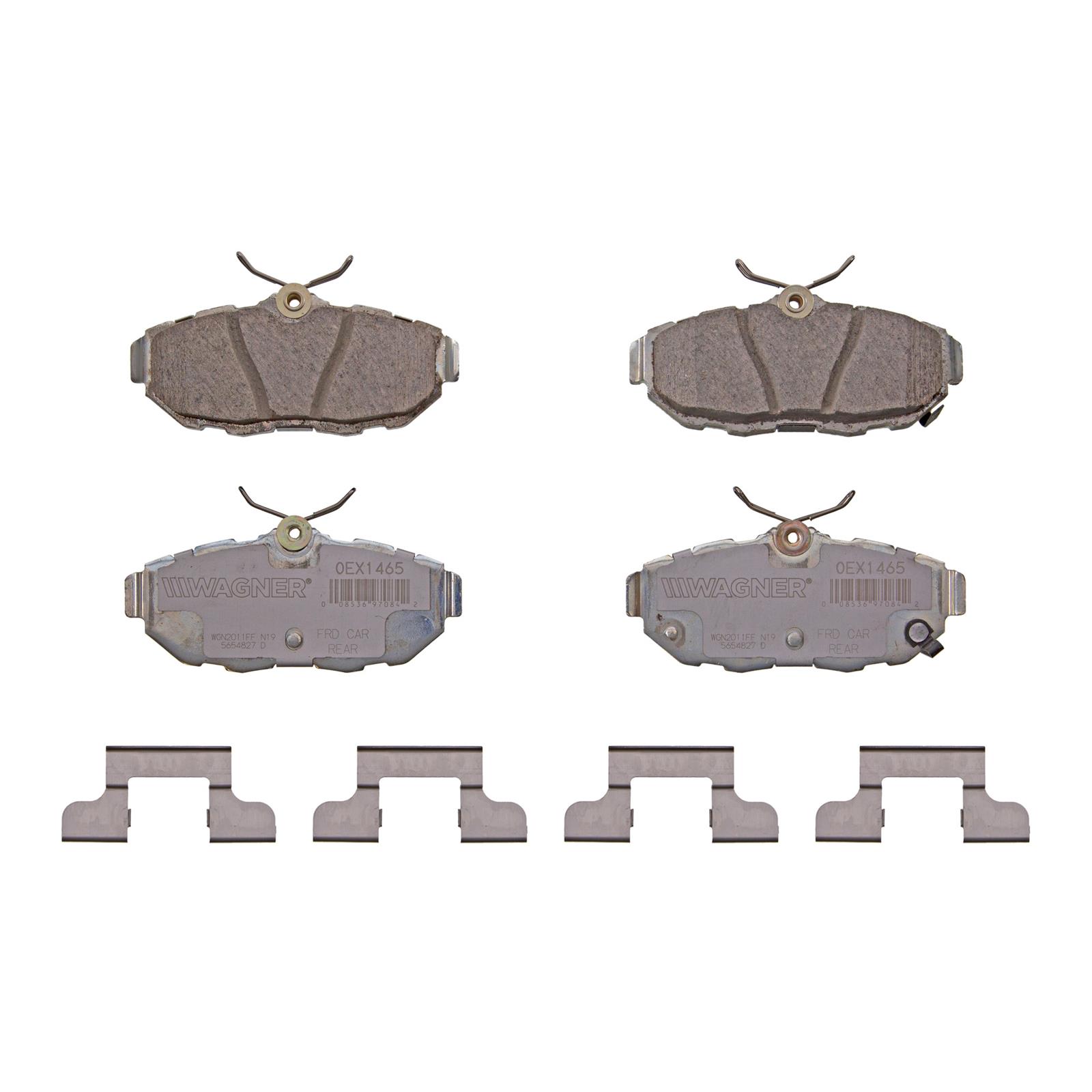 Wagner Brakes OEX1465 Wagner OEx Car Brake Pads Summit Racing
