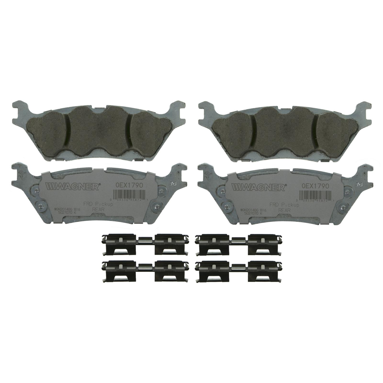 Wagner Brake OEX976 - Set Pastiglie Freno Personalizzate OEX, Kit Freni Di Alta Qualità