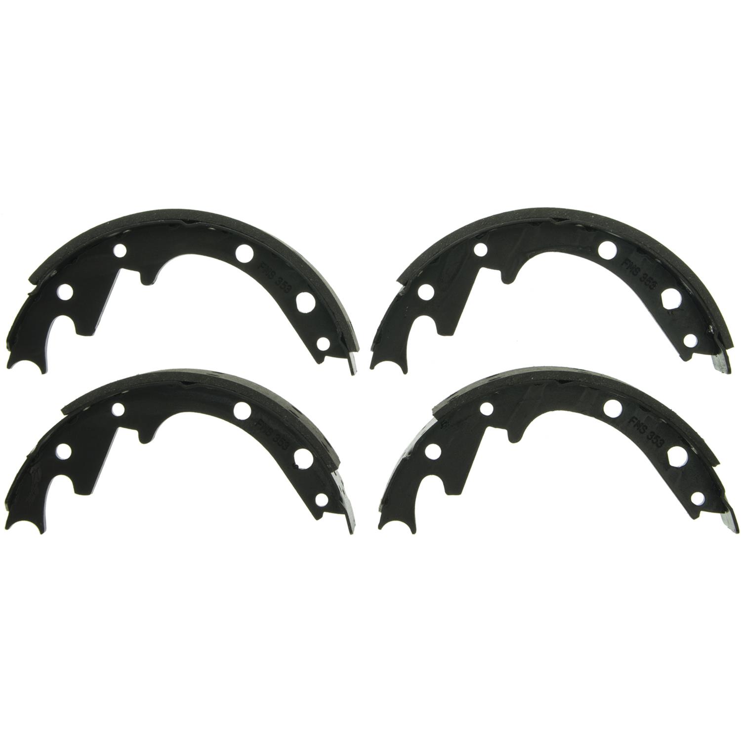 Wagner Brakes PAB353R Wagner ThermoQuiet Brake Shoes Summit Racing