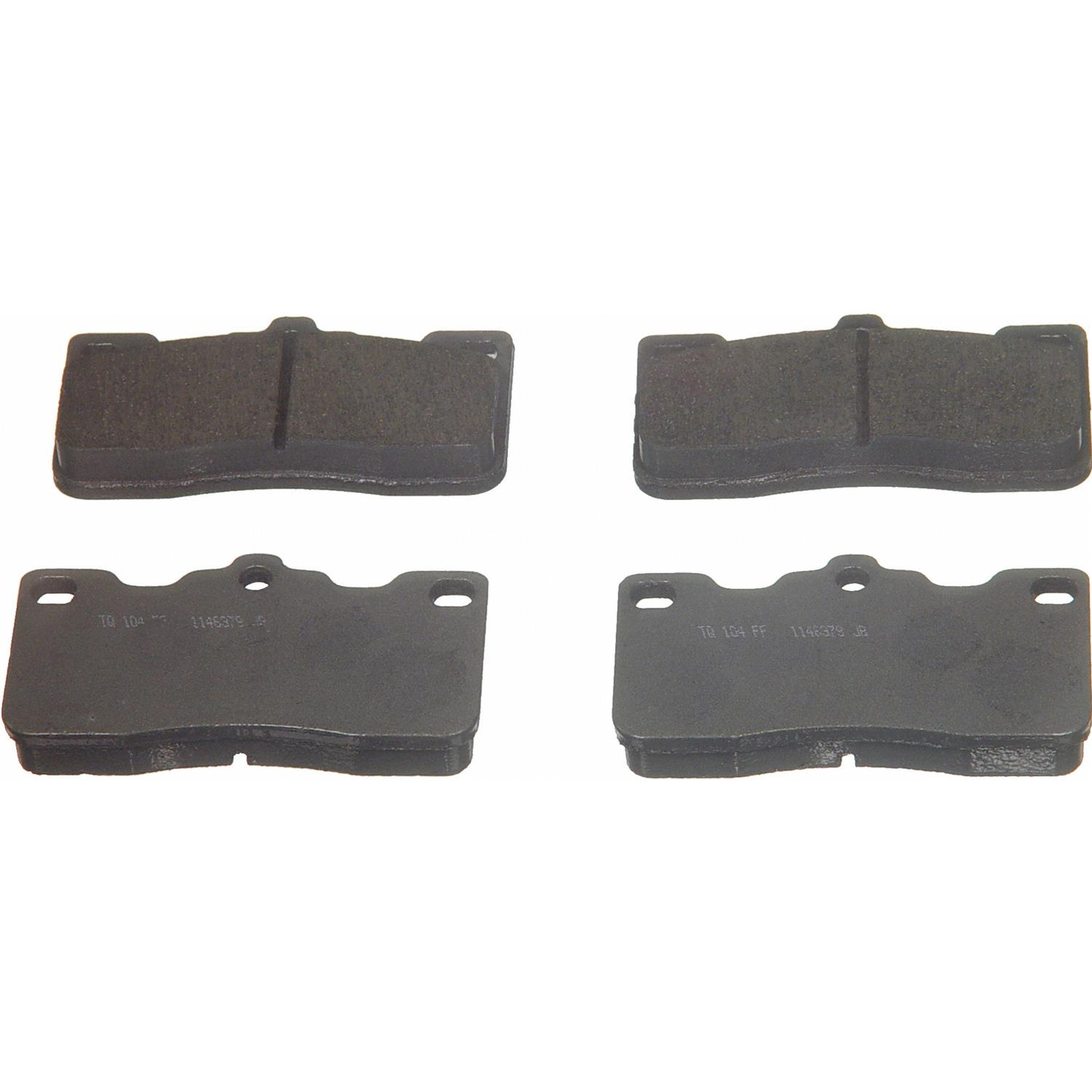 Wagner Brakes PD243 Wagner ThermoQuiet Brake Pads Summit Racing
