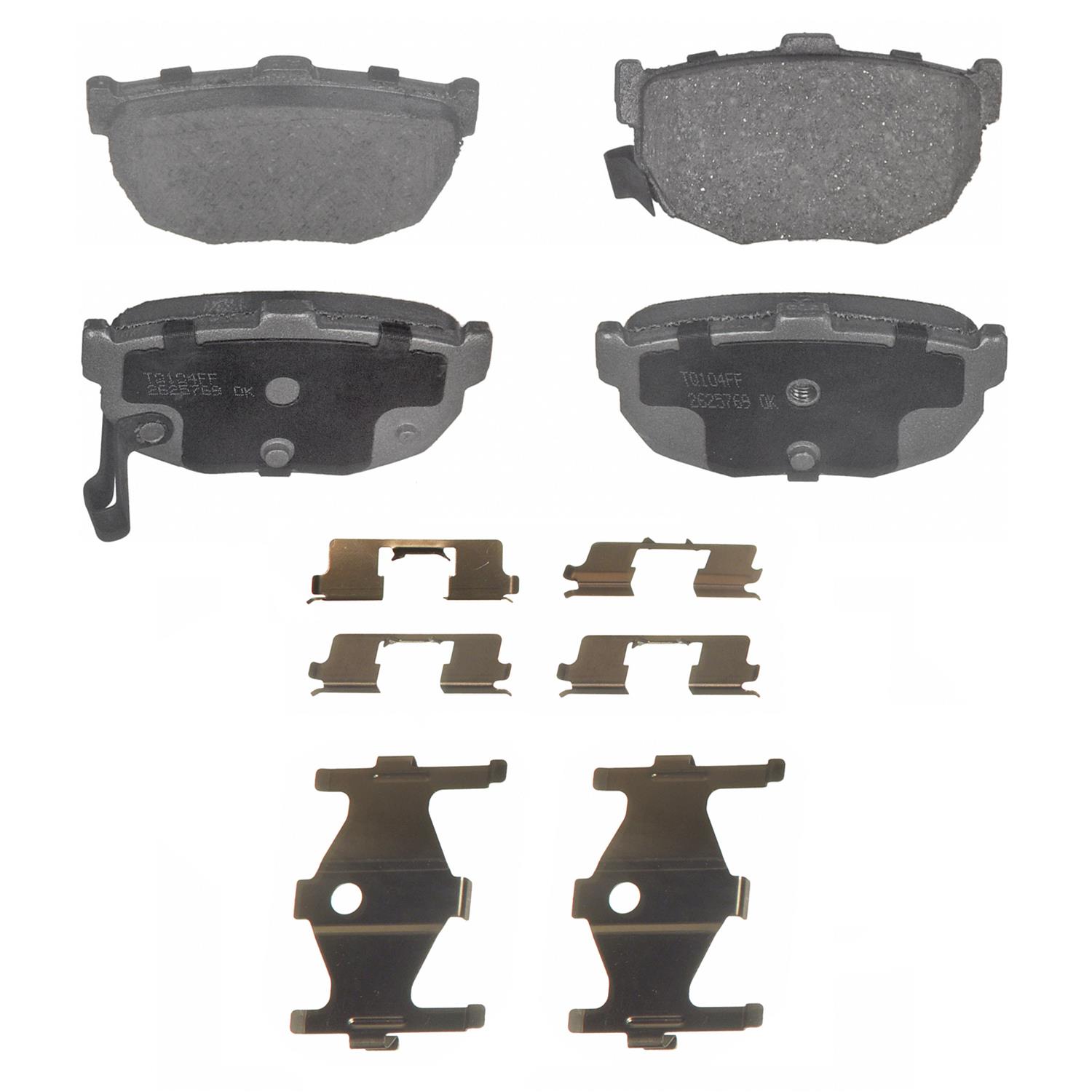 Wagner Brakes PD429 Wagner ThermoQuiet Brake Pads Summit Racing