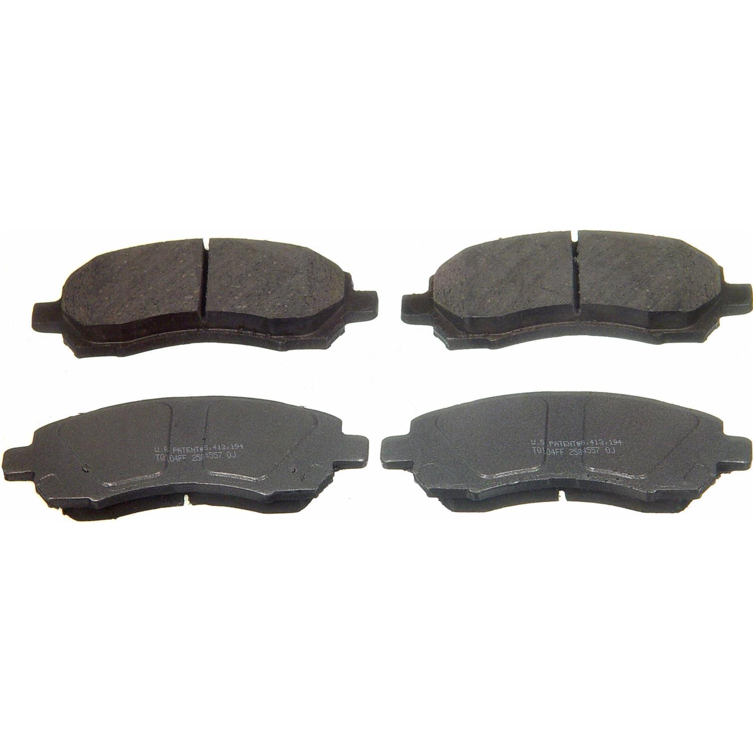 Wagner Brakes PD722 Wagner ThermoQuiet Brake Pads Summit Racing
