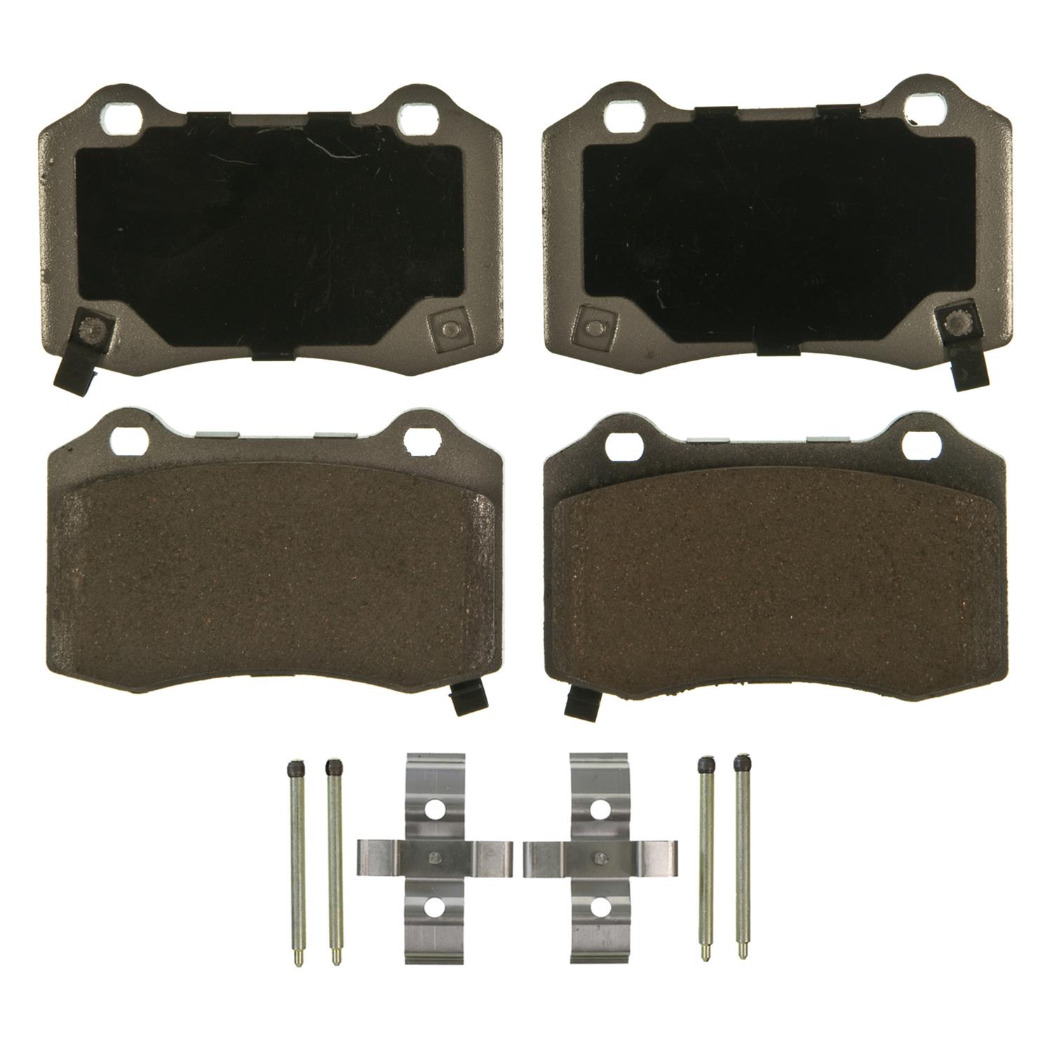 2018 CADILLAC CTS Wagner Brakes QC1053 Wagner ThermoQuiet Brake Pads