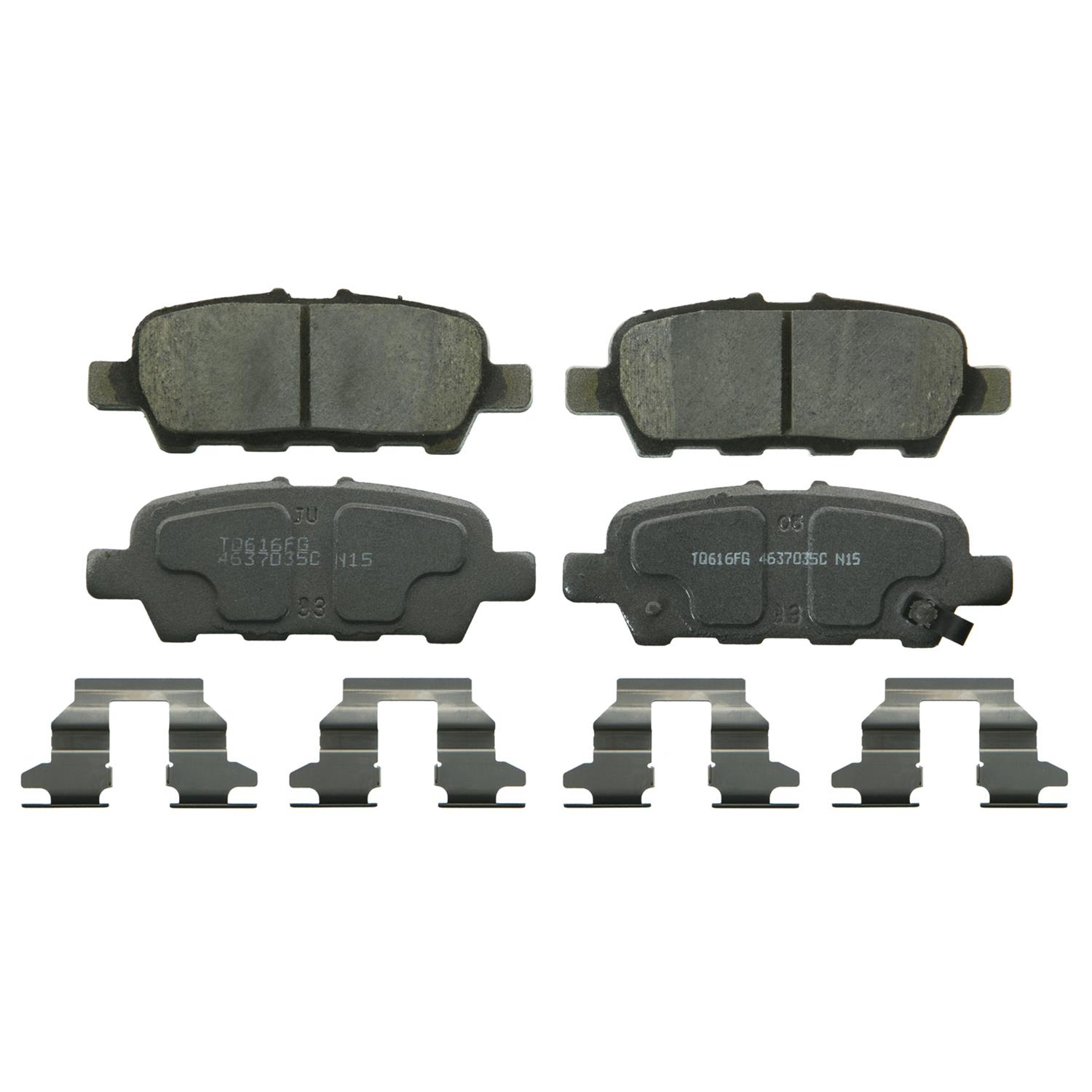 Wagner ThermoQuiet QC1576 Bremsbelagsatz Aus Keramik – Leise, Kupferfrei & Reduzierter Bremsstaub