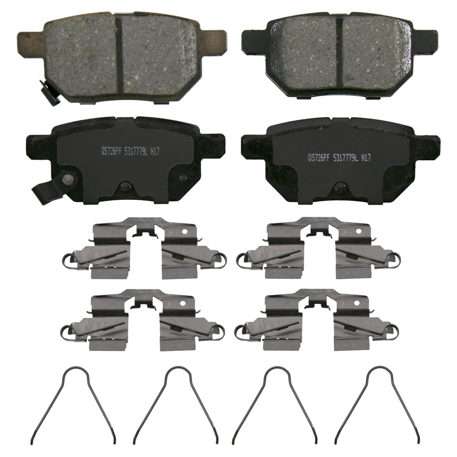 Wagner Brakes ZD1423 Wagner QS Brake Pads Summit Racing