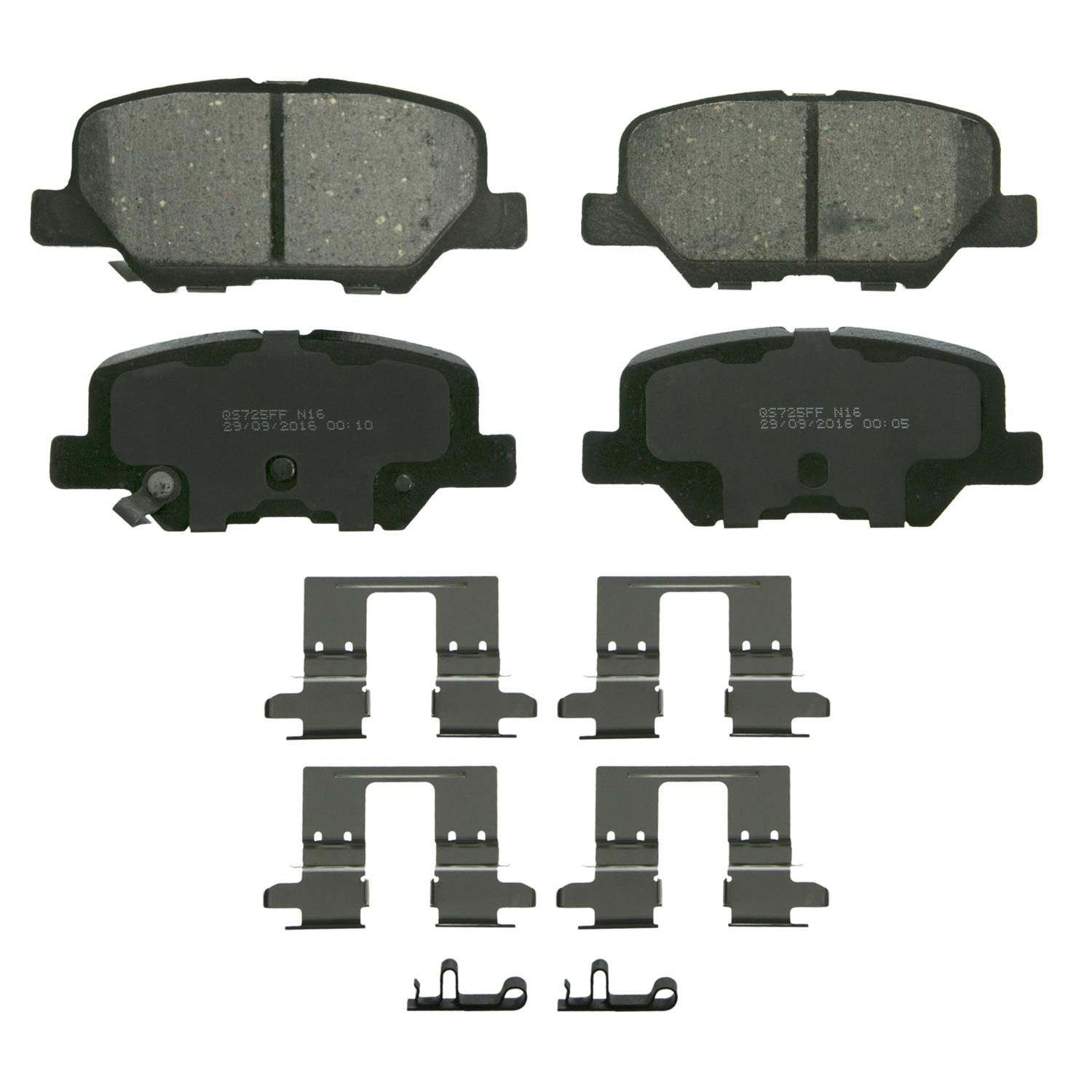 Wagner Brakes ZD1679 Wagner QuickStop Brake Pads Summit Racing
