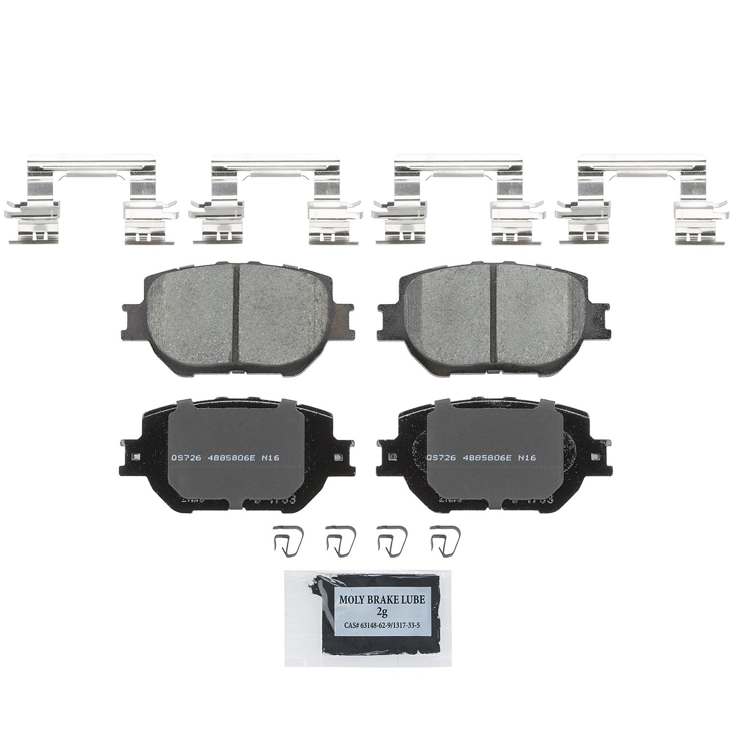 WAGNER BRAKE DIVISION ZD1273 Pastiglie Freno QS CERAMIC - Prestazioni Come Nuove
