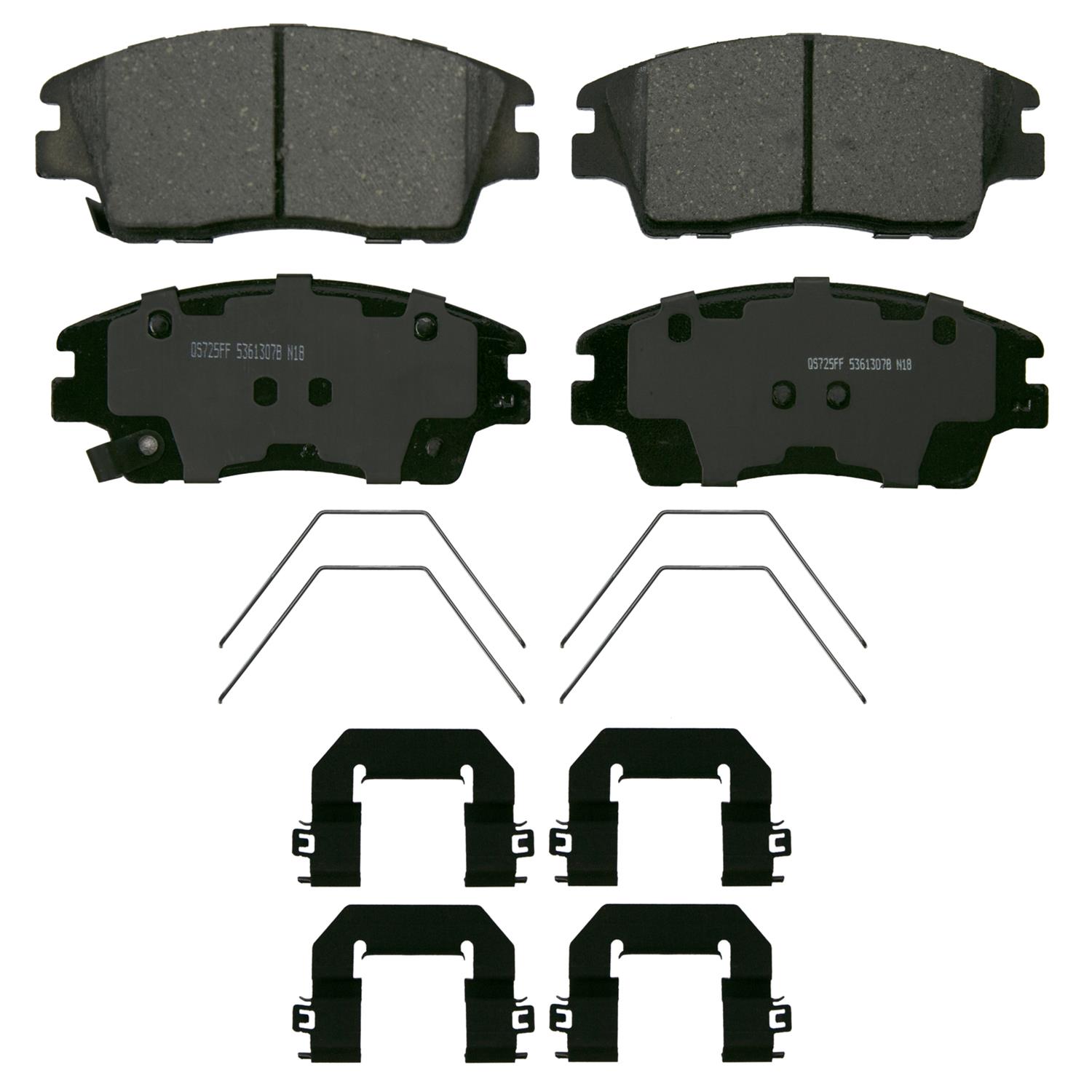 Wagner Brakes ZD1847 Wagner QuickStop Brake Pads | Summit Racing