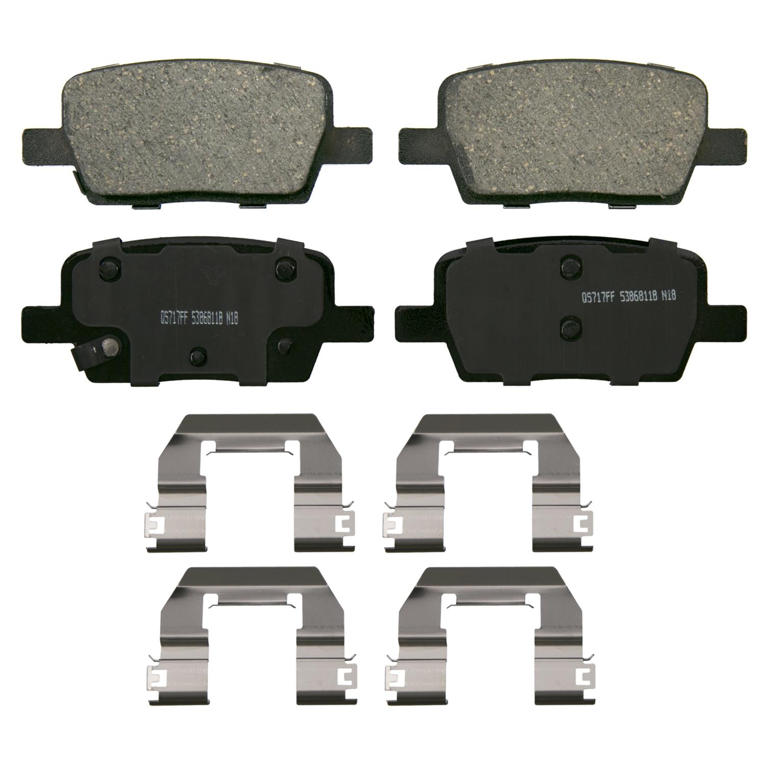 Wagner Brakes ZD1877 Wagner QS Brake Pads | Summit Racing