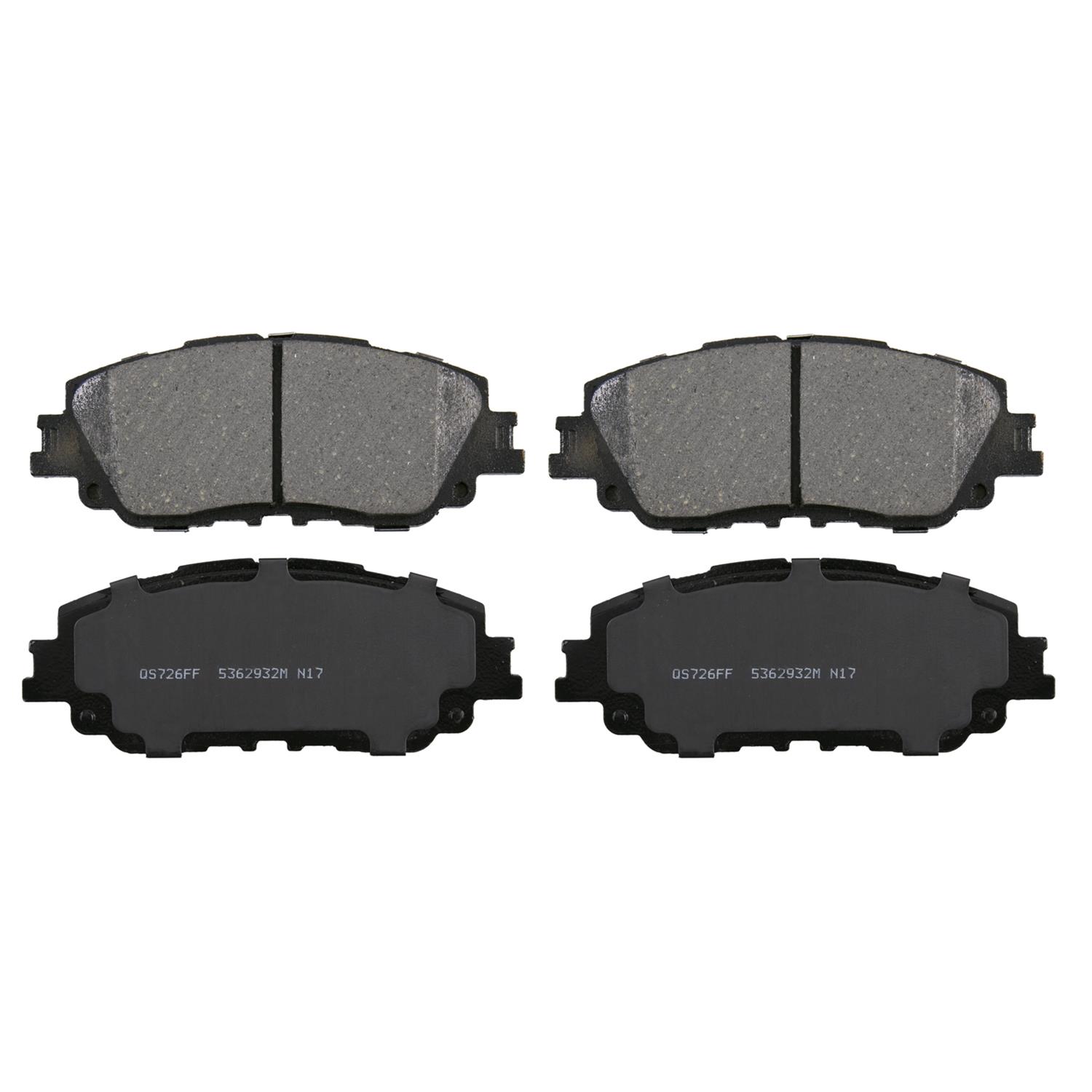 Wagner Brakes ZD2076 Wagner QuickStop Brake Pads Summit Racing