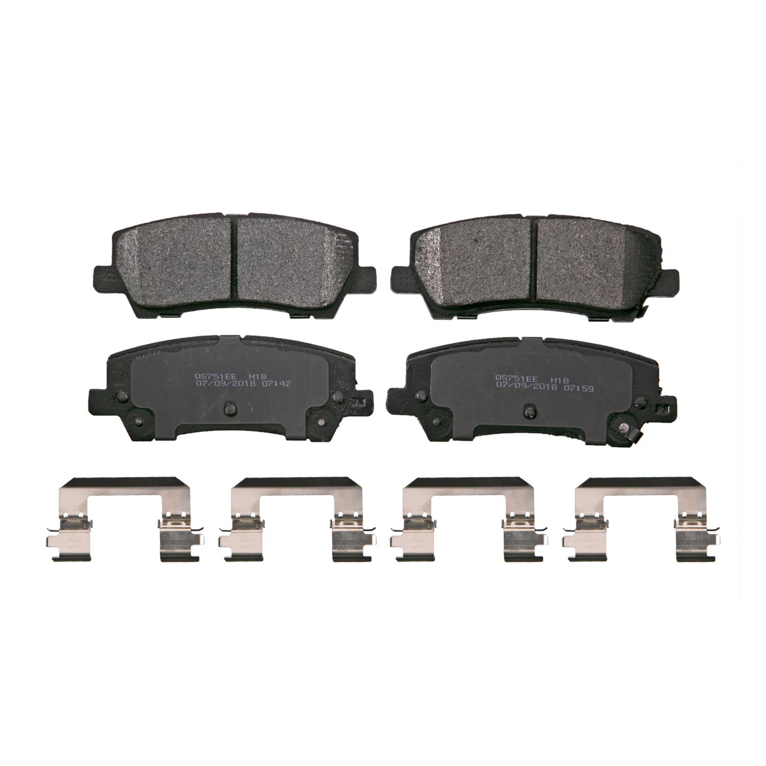 Wagner Brakes ZX1810 Wagner QS Brake Pads | Summit Racing
