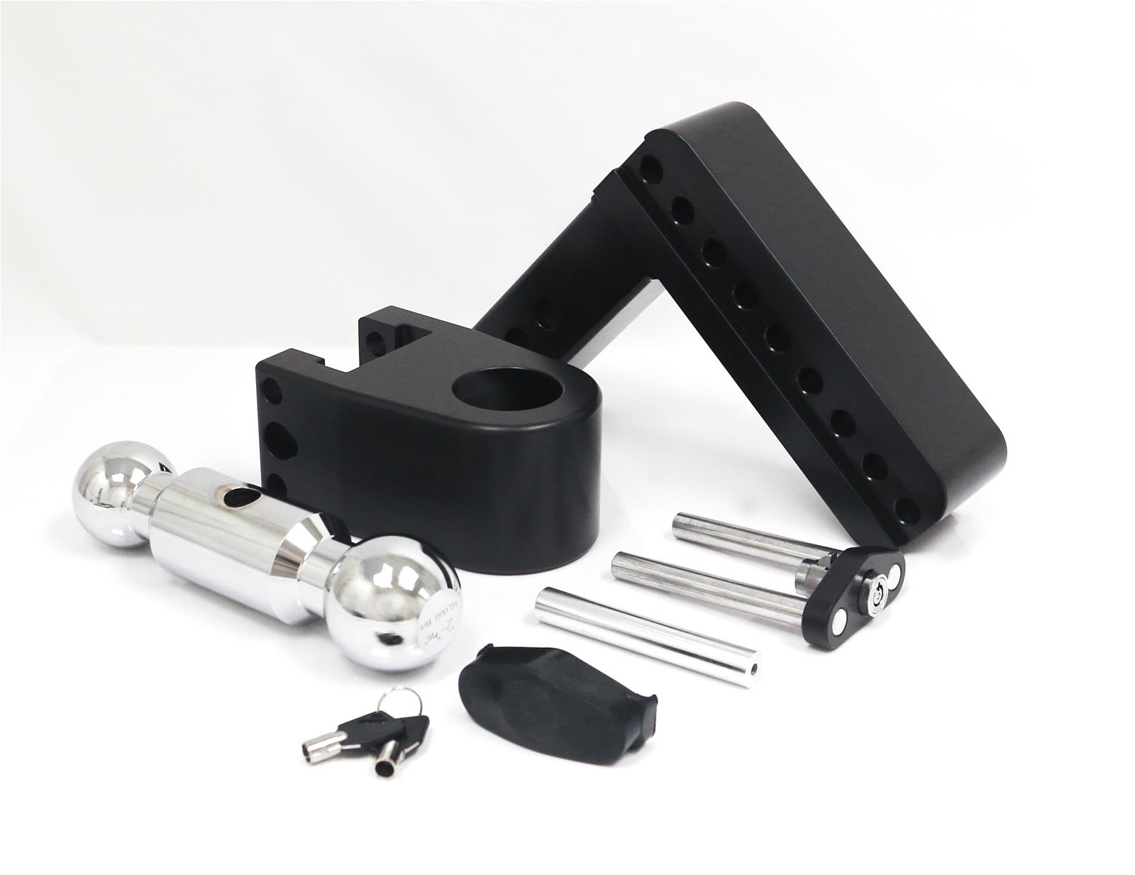 Weigh Safe 180 Hitch 6in Drop Hitch & 2in Shank (10K/12.5K GTWR) w/WS05 - Black Cerakote thumbnail 2