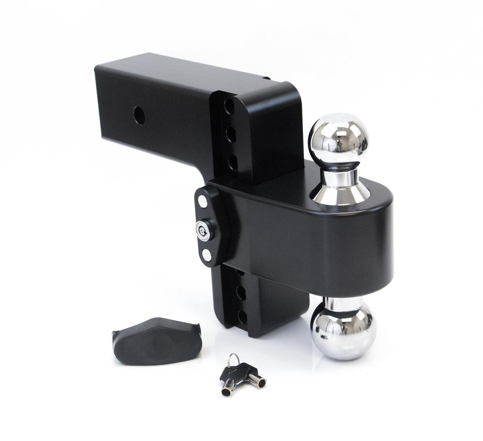 Weigh Safe 180 Hitch 6in Drop Hitch & 3in Shank (10K/21K GTWR) w/WS05 - Black Cerakote