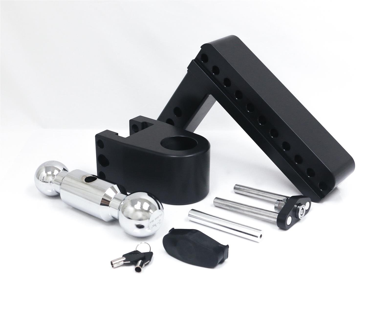 Weigh Safe 180 Hitch 8in Drop Hitch & 2in Shank (10K/12.5K GTWR) w/WS05 - Black Cerakote thumbnail 2