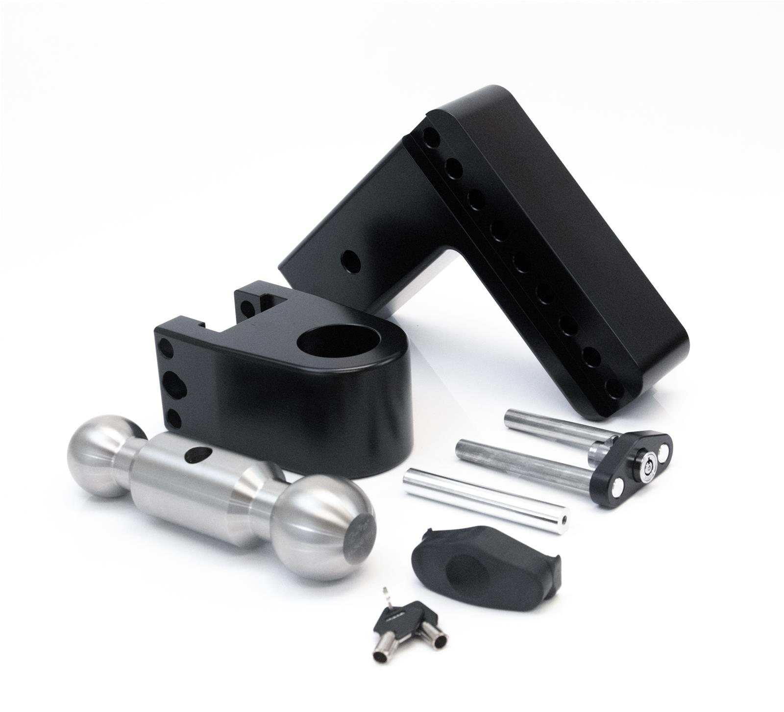 Weigh Safe 180 Hitch 6in Drop Hitch & 3in Shank (10K/21K GTWR) w/WS05 - Black Cerakote thumbnail 2