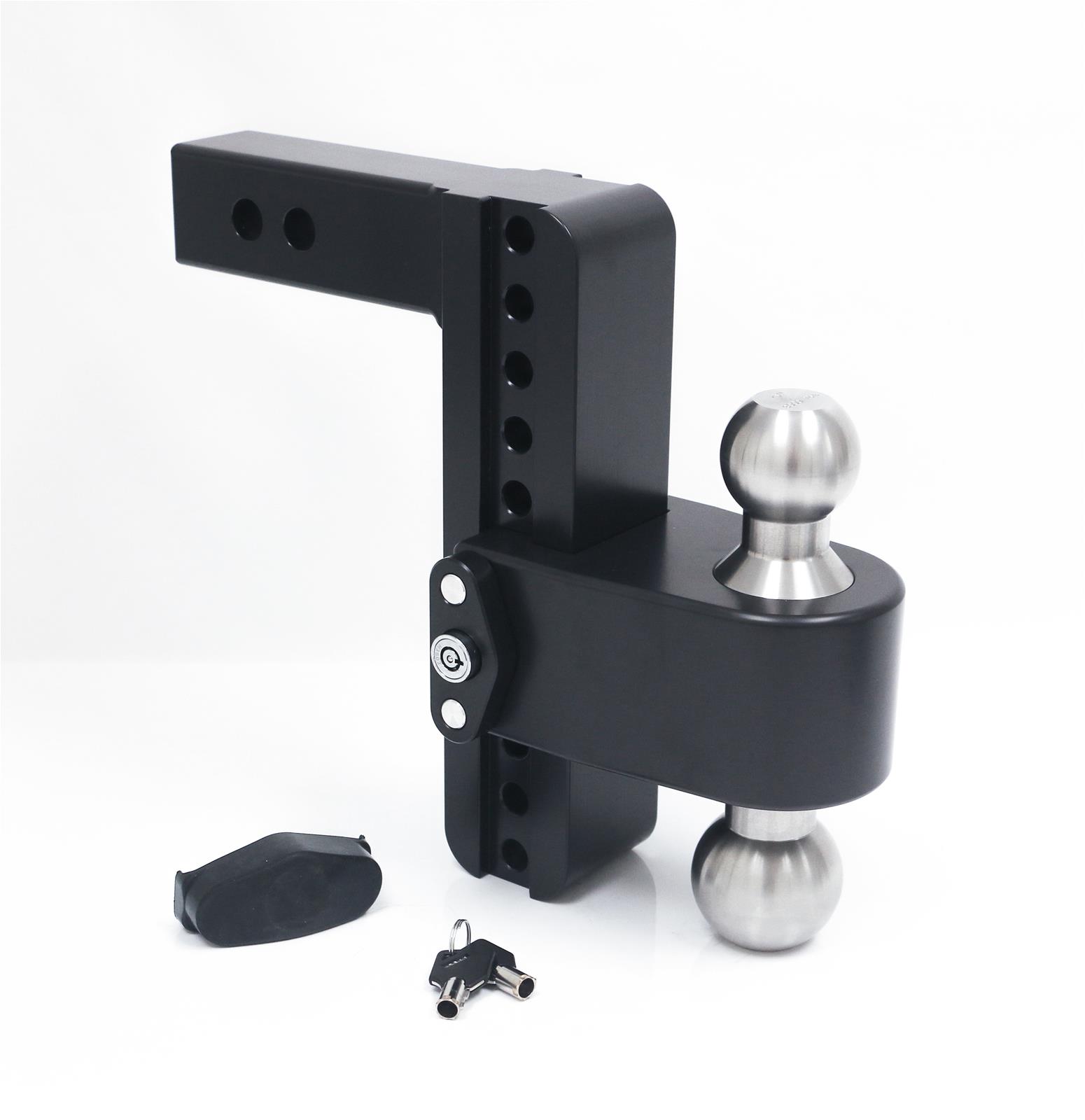 Weigh Safe 180 Hitch 8in Drop Hitch & 2in Shank (10K/12.5K GTWR) w/WS05 - Black Cerakote thumbnail 2