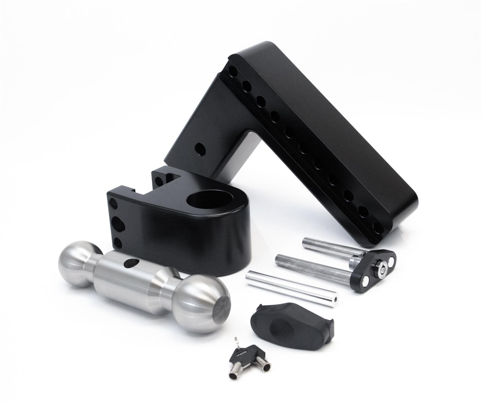 Weigh Safe 180 Hitch 8in Drop Hitch & 3in Shank (10K/21K GTWR) w/WS05 - Black Cerakote thumbnail 2
