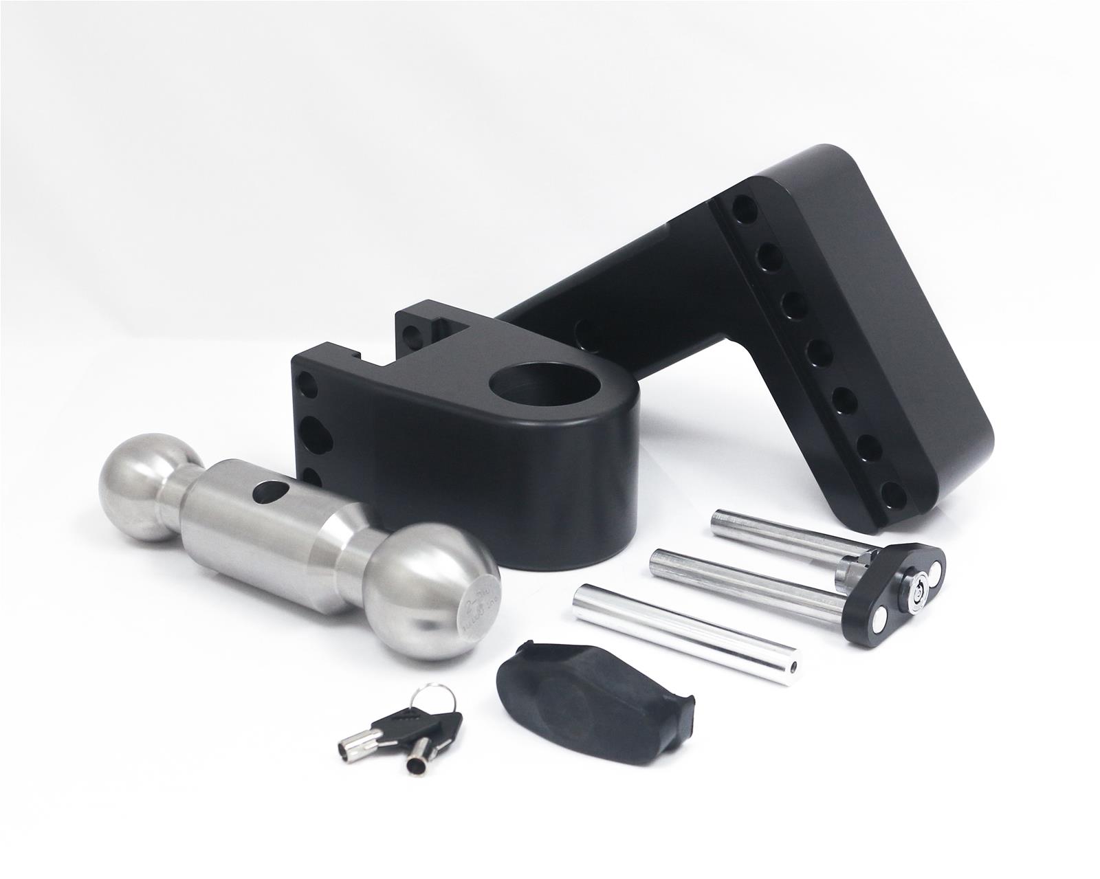 Weigh Safe 180 Hitch 4in Drop Hitch & 2.5in Shank (10K/18.5K GTWR) w/WS05 - Black Cerakote thumbnail 2