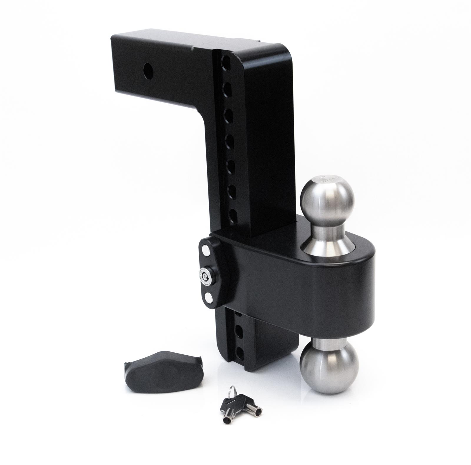 Weigh Safe 180 Hitch 10in Drop Hitch & 2.5in Shank (10K/18.5K GTWR) w/WS05 - Black Cerakote