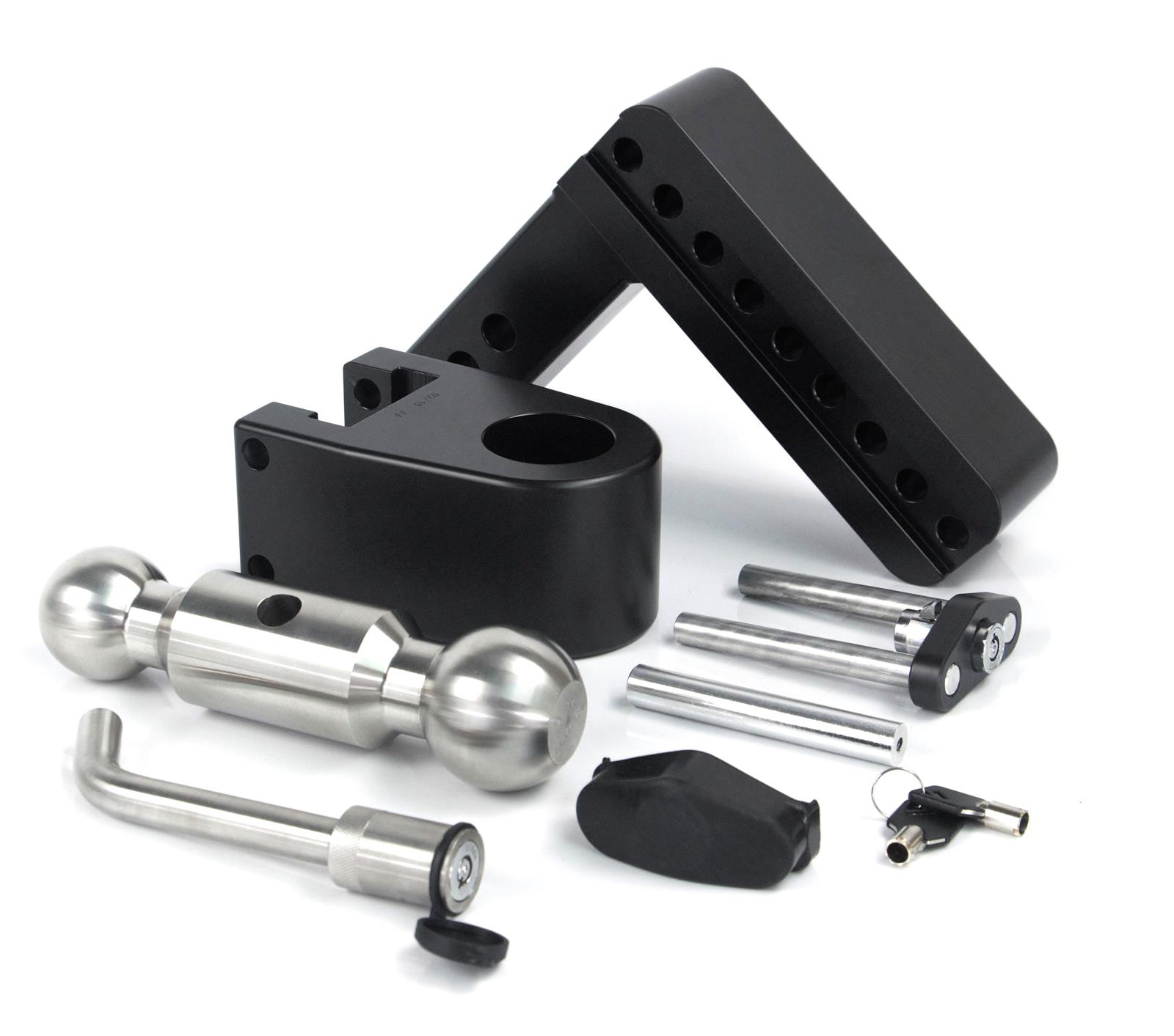 Weigh Safe 180 Hitch 6in Drop Hitch & 2in Shank (10K/12.5K GTWR) w/WS05 - Black Cerakote thumbnail 2
