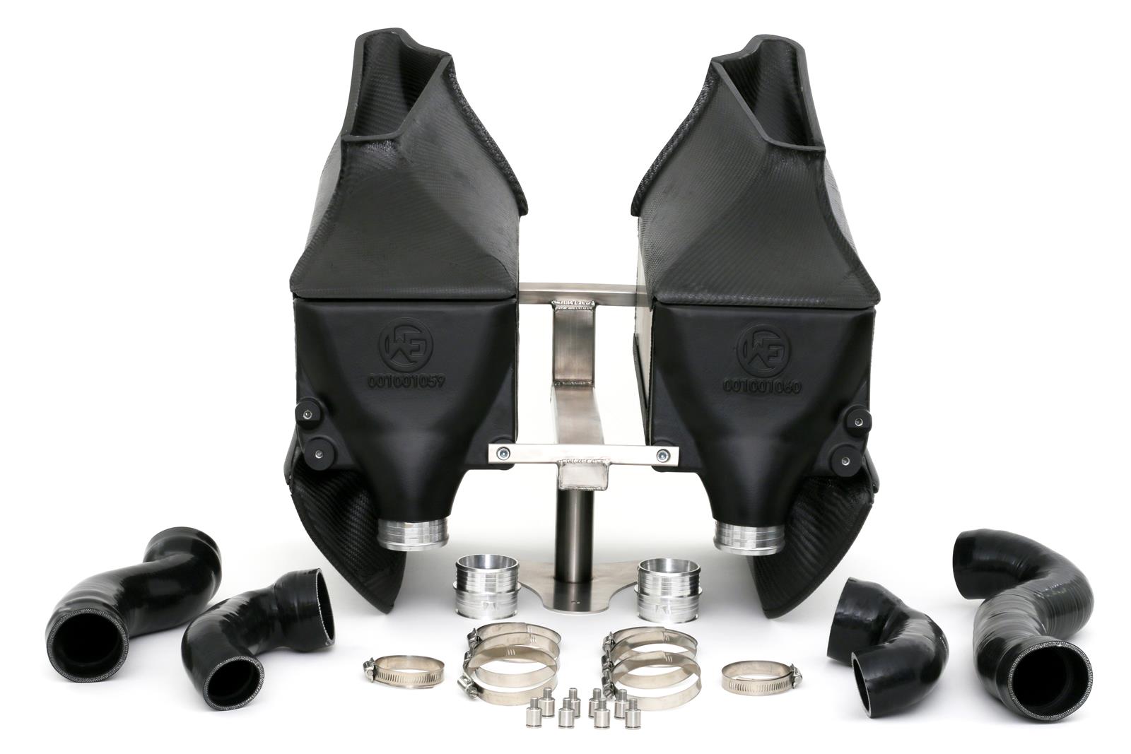 Wagner Tuning 2008+ Porsche 997/2 EVO2 Competition Intercooler Kit thumbnail 2