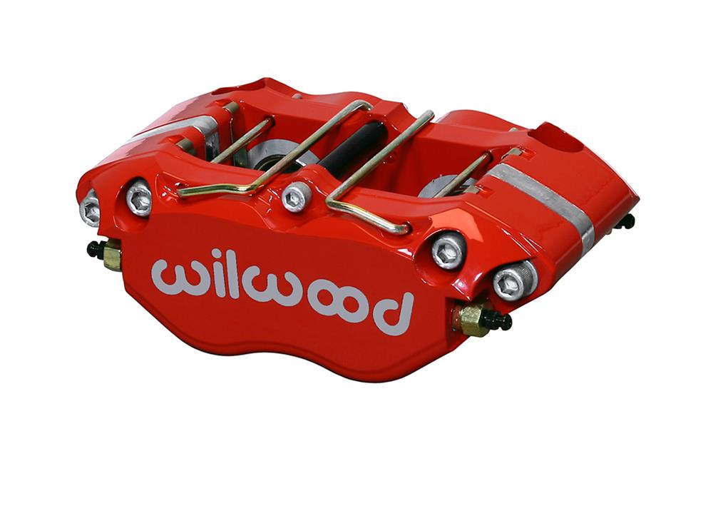 Wilwood Caliper - Narrow Dynapro 4.75in Mount 1.12/1.12in Pistons .81in Disc - Red