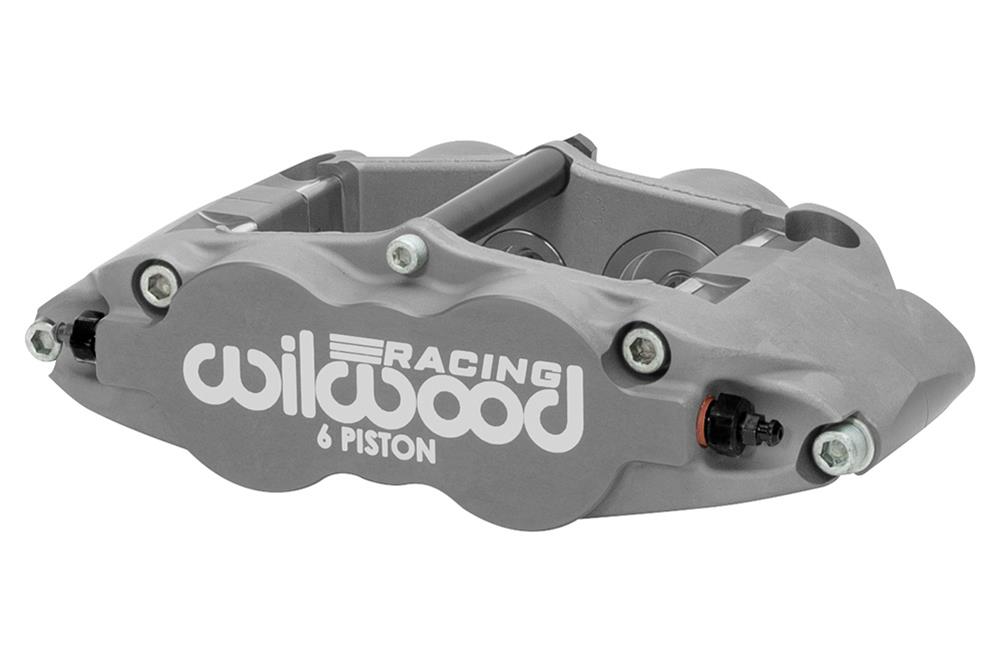 Wilwood Caliper-FNSL6R-LH-Anodized 1.62/1.12/1.12in Pistons 1.10 Disc