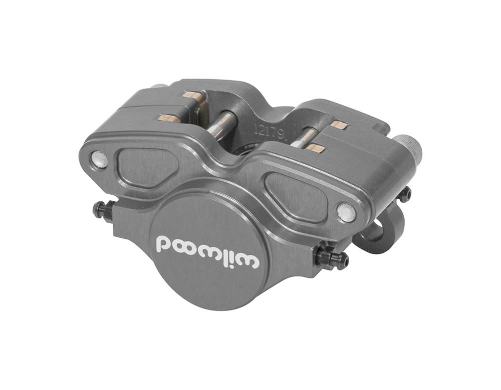 Wilwood GP200 Brake Calipers 120-16888 Caliper, GP200, Aluminum, Clearcoat, Logo, 2-piston, Each